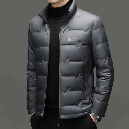 Winter Down Jacket 2026 Light Luxury Brand Men's Coat 90% White Duck Down Lining Outdoor Leisure Sports Men's Jacket