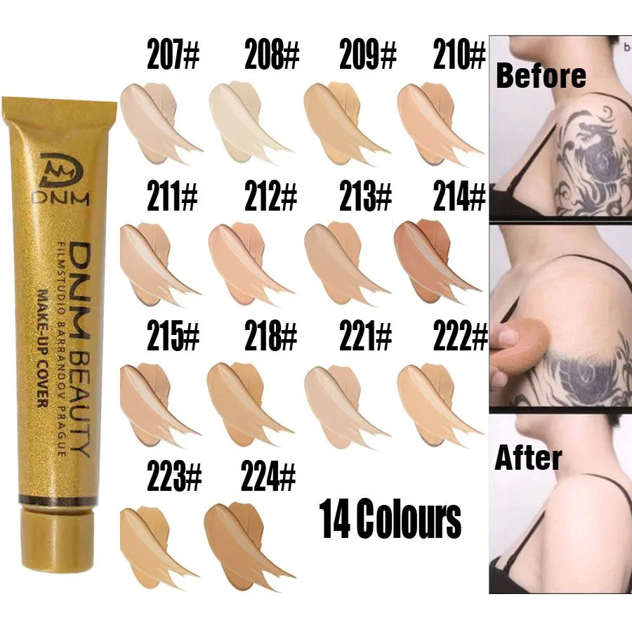 High Quality Covering Waterproof Concealer Make Up Moisturizing Face Concealer Foundation Long-lasting Concealer Covering Cream - AMULET RING STORE
