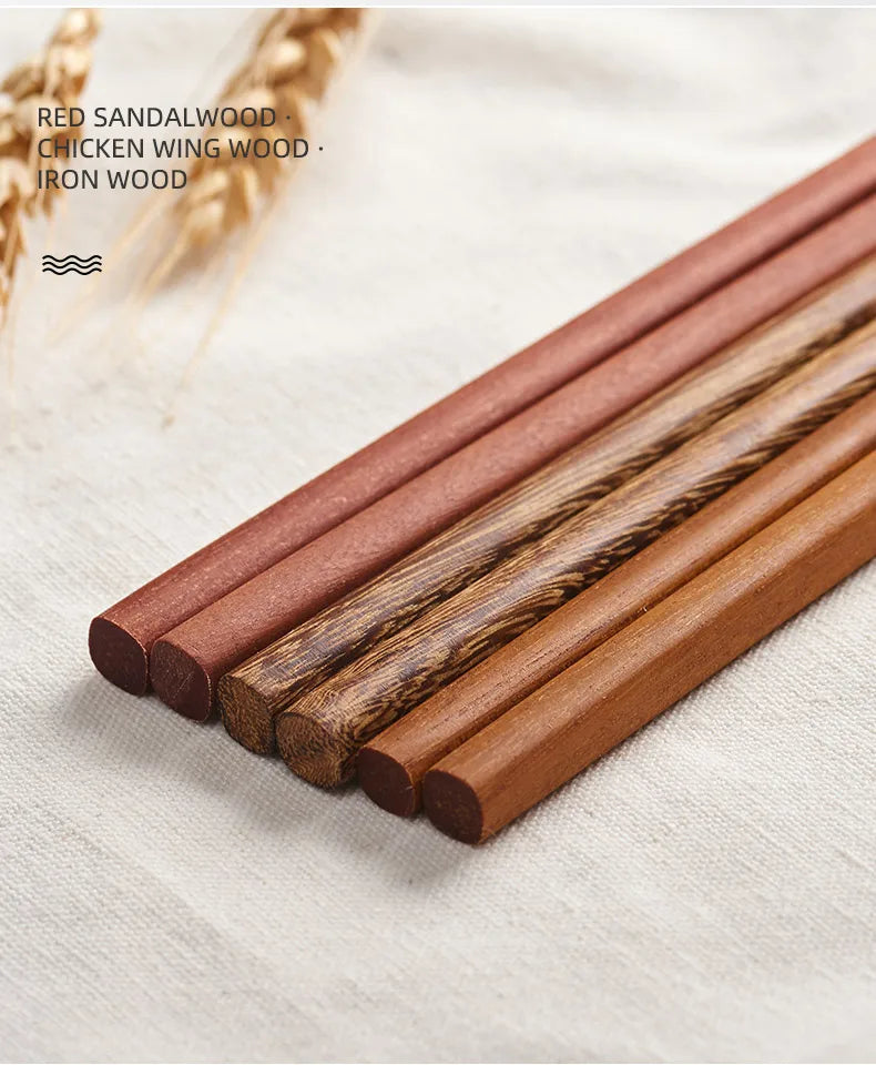 GIANXI 18CM/42CM Salad Hot Pot Chinese Chopsticks Chicken Wings Wood Fried BBQ Chopsticks Food Sushi Sticks Kitchen Bar Supplies - AMULET RING STORE