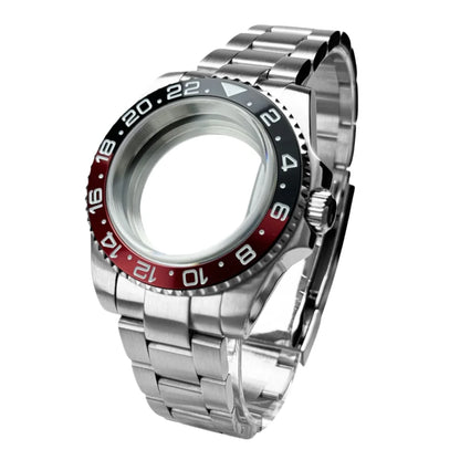 40mm 200m Waterproof NH34 NH35 NH36 Watch Case Accessories for Oyster Band SUB Watch Maker 120clicks BGW9 blue lume Bezel - AMULET RING STORE