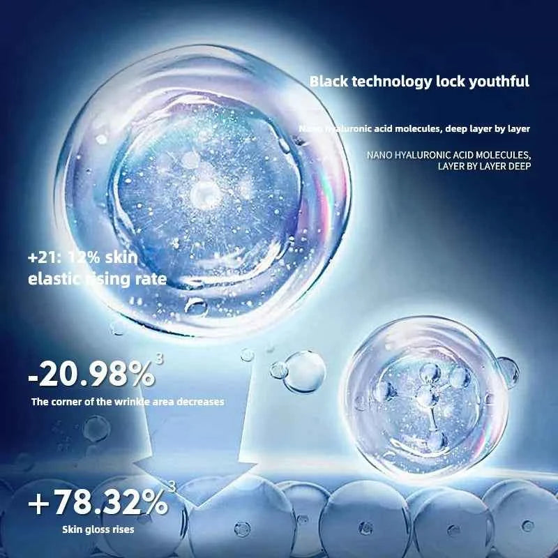 Hyaluronic Acid Serum Anti-Aging Moisturizing Shrink Pores Hydrating Whitening Essence For Microneedle Instruments Skin Care