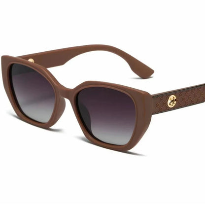 2025 New Small Frame Polarized Sunglasses - UV400 Protection & Anti-Glare, Trendy Unisex Design for Street Style