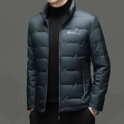 Winter Down Jacket 2026 Light Luxury Brand Men's Coat 90% White Duck Down Lining Outdoor Leisure Sports Men's Jacket
