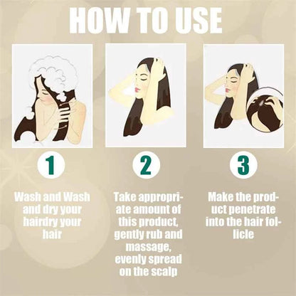 Fast Ginger Hair Growth Cream Anti Hair Loss Baldness Repair Damaged Scalp Treatment Nourish Hair Root Care Products Women Men