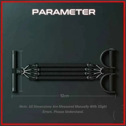 1pcPedal Tensioner for Home Fitness  Multifunctional Back Abdomen Ab Trainer for Men  Resistance Pull Exerciser