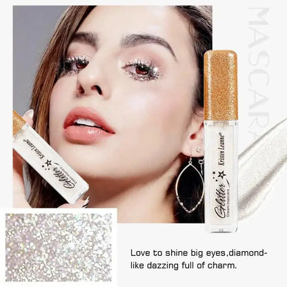 Mascara Glitter Diamond Colored Pearlescent Eye Makeup For Women Curling Thick Mascara Waterproof Korean Cosmetics Beauty - AMULET RING STORE