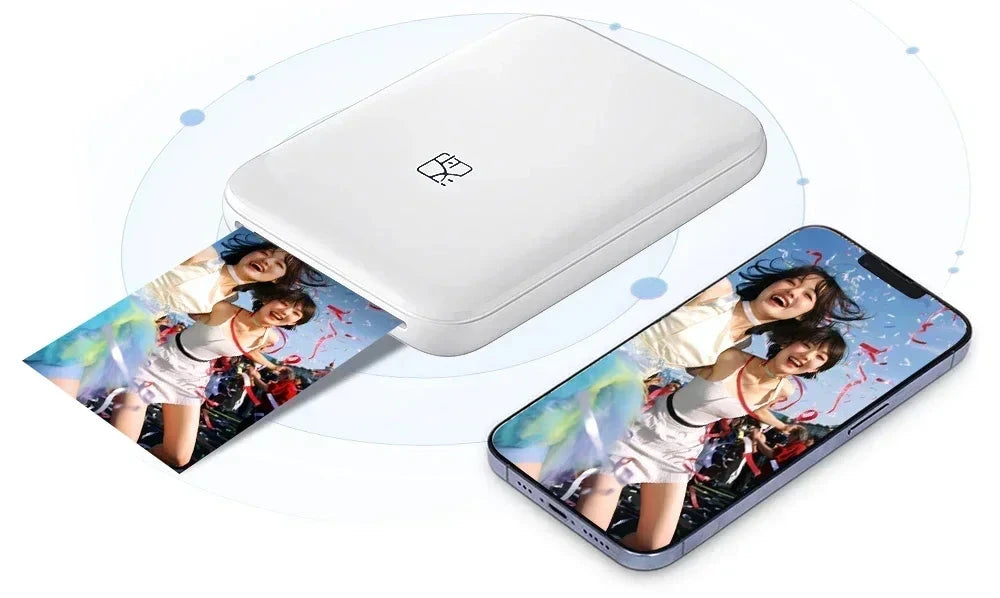 New! MT53 Color Photo Wifi Printer Portable Mobile Phone Mini Bluetooth Handheld Pocket Printing Machine 2x3 inch Sticky-Backed