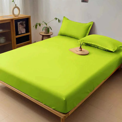 Waterproof Covers Bed Fitted Sheet Mattress Bedspreads Protector Pads Single/Double/King/Queen Full Size Coverlets Gray/White