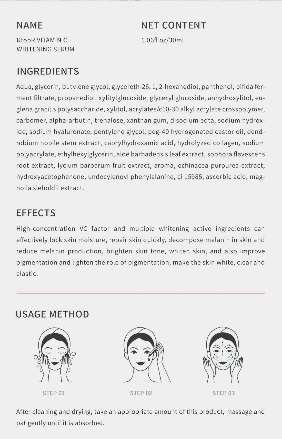 Whitening Serums Moisturizing Wrinkle Lifting Firming Skin Care Korean Blemish Skin Care Products Health Beauty