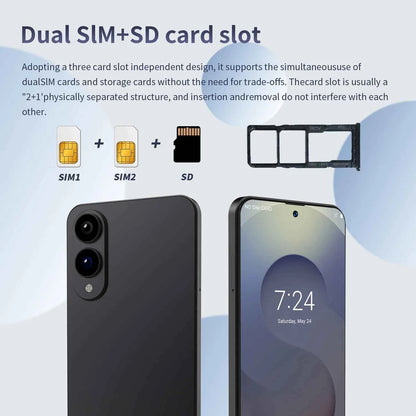 2025 Original Pad S25 edge+ Tablet PC 7.3 inch HD 4K Android 15 22GB+2TB 8000mAh Battery 4G 5G Dual Sim Card WiFi GPS Google Tab