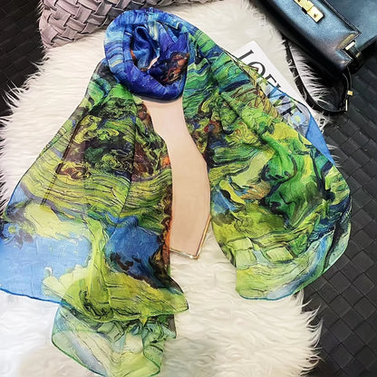 BYSIFA|New Black Pink Peony 100% Silk Shawl Scarf Women Chiffon Long Silk Scarves Cape Summer Foulard Winter Brand Scarves Wraps