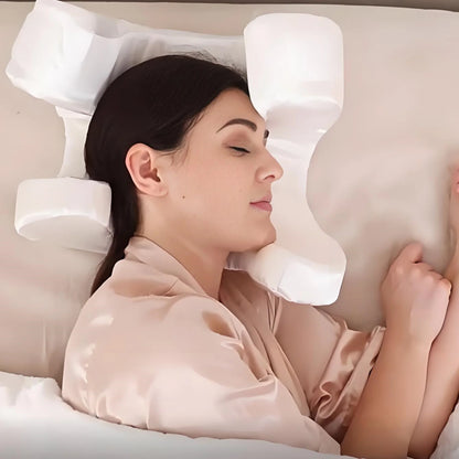 Memory Foam Face Relaxed Wrinkle Prevention Anti Aging Anti Wrinkle Beauty Bed Pillow - AMULET RING STORE