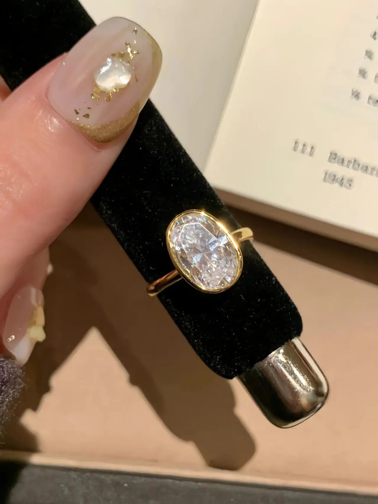 925 Sterling Silver Zircon Fashionable Delicate Simple Oval Ring for Women Engagement Wedding Luxury High Quality Fine Jewelry