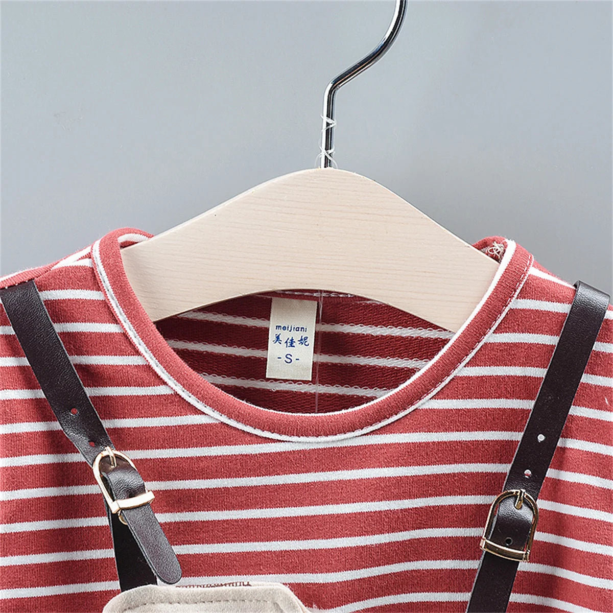 Spot Girls Dress Autumn Children Wear New Fashion Polka Dot Print Bow Long Sleeve Fake Two-piece Children's Skirt - AMULET RING STORE