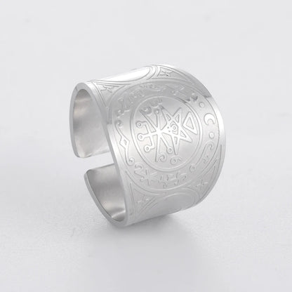 Dawapara Seal of The 7 Archangels Protection Ring Amulet AMULET RING STORE