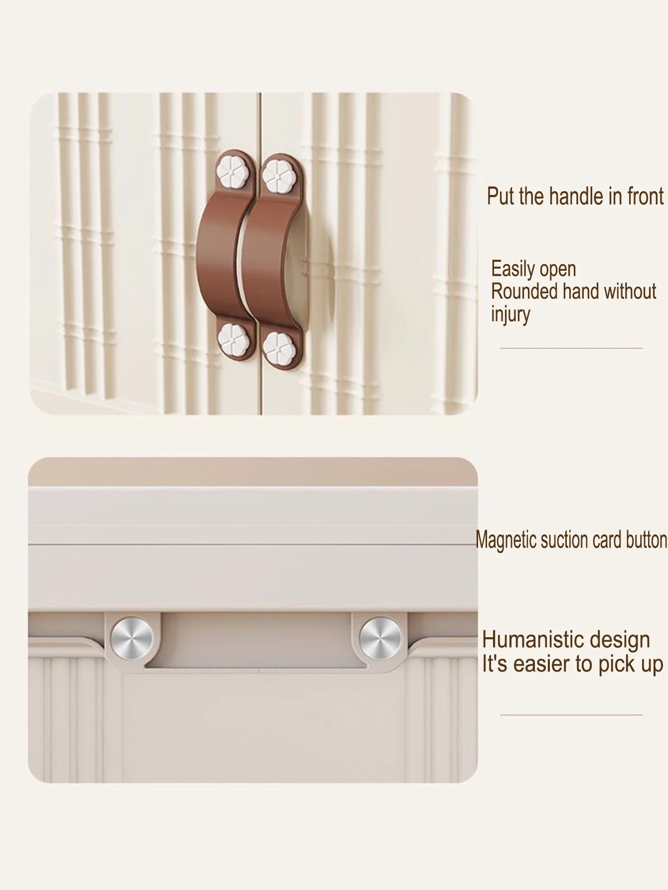 Multifunction Dustproof Wardrobe Large Capacity Folding Storage Cabinet Sundries Storage Box - AMULET RING STORE