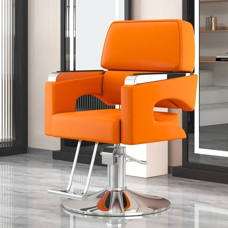 Beauty Equipment Styling Chair Armchair Barber Chair Ergonomic Trendy Comfortable Swivel Adjustable Silla Beauty Salon Furniture
