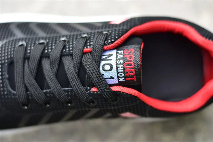 2025 new spring trend sports men's shoes Lace-up thick sole casual breathable fashion shoes Large size Wear skid resistance - AMULET RING STORE