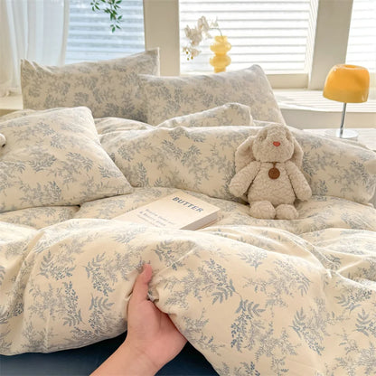 Cute Dog Printed Duvet Covet Set Brown Color Comforter Cover with Pillowcase for Kids Single/Queen/King housse de couette Full - AMULET RING STORE