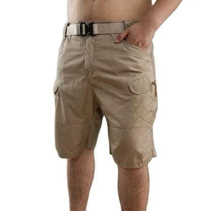 Military Cargo Shorts Men Summer Waterproof Wear-Resistant Army Short Pants Big Size 6XL Quick Dry Multi-pocket Tactical Shorts