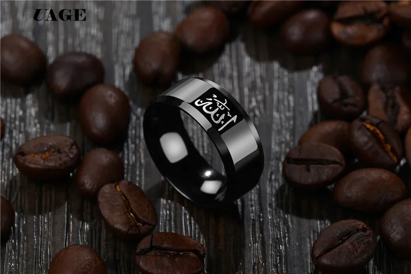 UAGE Arabic Islamic Muslim Religious Male Ring AMULET RING STORE