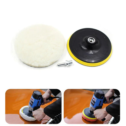 3/5/6/7 Inch Car Polishing Kit Polish Pad Car Polish Buffing Pad Abrasive Disc Sponge Foam Pads Polisher For Headlight Refurbish - AMULET RING STORE