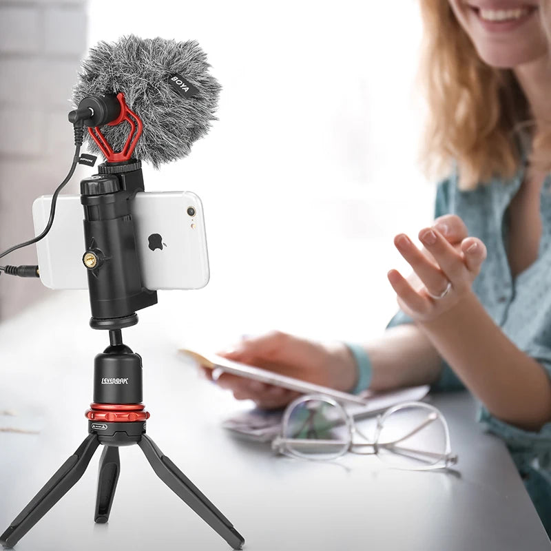 BOYA BY-MM1 Professional Cardioid Shotgun Microphone for iPhone Android Smartphone PC Canon Nikon DSLR Camera Recording Vlog