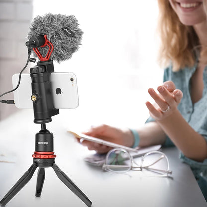 BOYA BY-MM1 Professional Cardioid Shotgun Microphone for iPhone Android Smartphone PC Canon Nikon DSLR Camera Recording Vlog