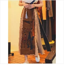 2025 summer new Indian traditional clothing Indian dance costumes improved saree women sexy Indian sequins belly dance dress a6