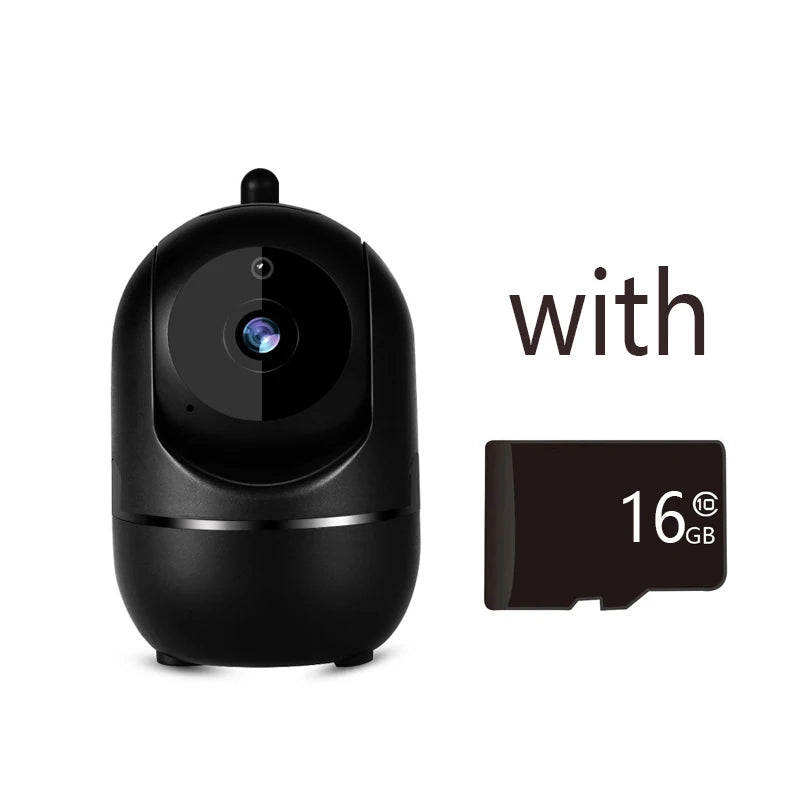 IP Camera Wifi YCC365 Plus Smart Home 1620P HD Surveillance Camera Auto Tracking Night Vision Wireless Indoor Security Camera - AMULET RING STORE