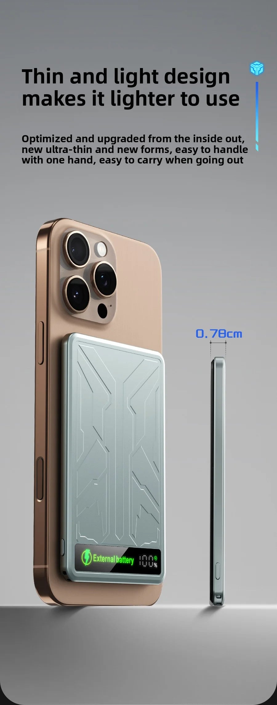 10000mAh CCC 3C Magsafe Power Bank Magnetic Wireless Phone Charger External Battery 20W Fast Charging for IPhone 16 15 - AMULET RING STORE