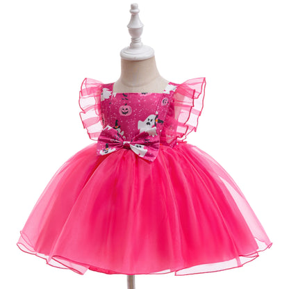 Toddler Kid Girl Christmas Dress Baby Girl First Birthday Xmas Party Dress