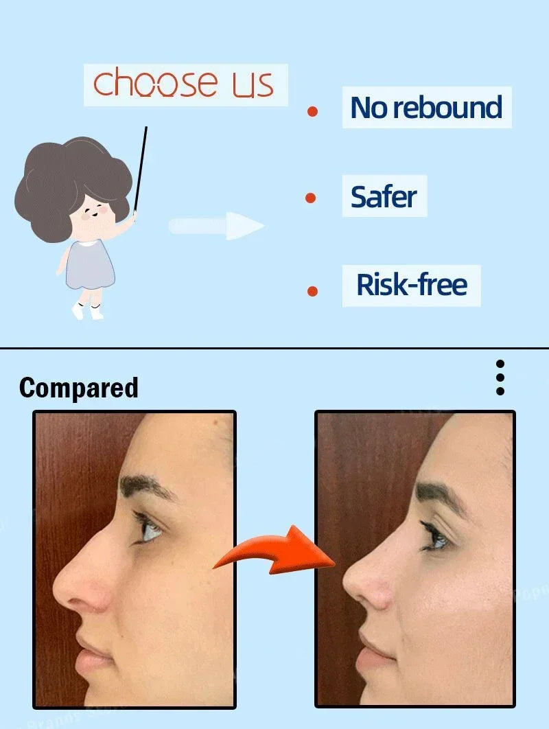 Nose Massage Essential Oil Up Heighten Rhinoplasty Firming For Moisturizing Nose Serum Reshape Natural Face Beauty Care Products - AMULET RING STORE