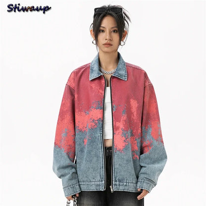 Women's Denim Jacket Lady Cowboy Jeans Jackets Women Outdoor Women's Clothing Novelties Sales Trend 2024 Female Cowgirl Clothes - AMULET RING STORE