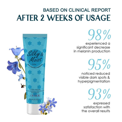 OUHOE Silky&Moist Lotion Body Lightening Armpit Knee Joint Dark Moisturizing Skin Whitening Body Beauty Care