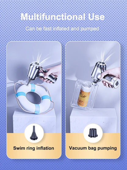 95000PA Car Vacuum Cleaner Wireless Strong Suction Vacuum Cleaner Portable Handheld Vacuum Cleaner Blower 2in1 for Car Home - AMULET RING STORE