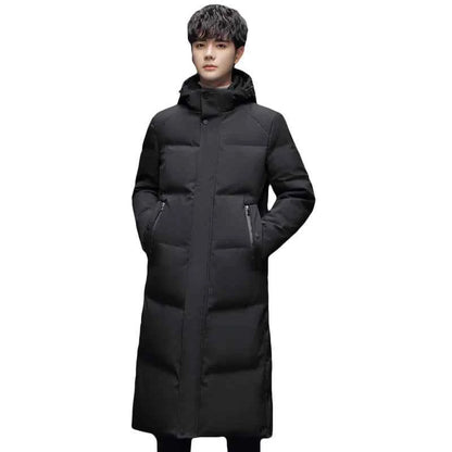 Fashion Winter Jacket for Man Down Coat jacket Parka Men's winter padded jackets Fur Collar Hooded Warm Long Padding HXY291