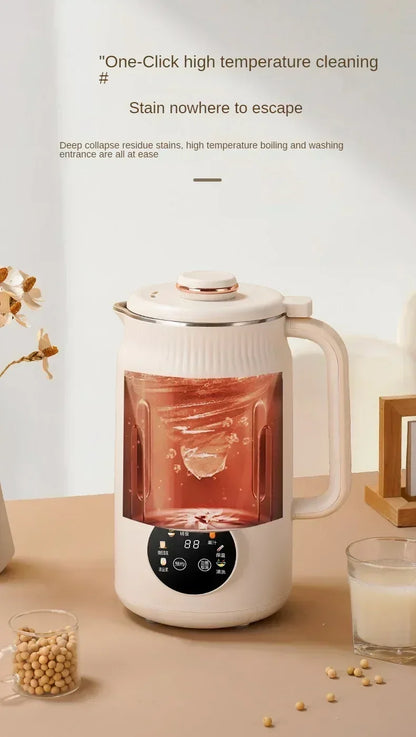 220V Electric Soybean Milk Machine Automatic Intelligent Food Blender Fruit Juicer Water Boiling Kettle Rice Paste Maker - AMULET RING STORE