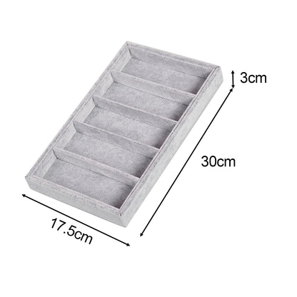 Fashion Glasses Cases Beige 10 Grids Sunglasses Display Box Sunglasses Display Glasses Display Props Jewelry Organizer Tray - AMULET RING STORE