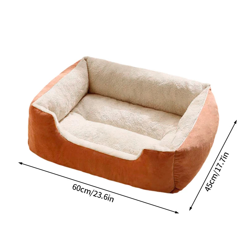 Soft Dog Beds Pets Bed Accessories Kitten Puppy Goods Cat Houses Habitats Basket Supplies Pet Cushions Products cama para perros