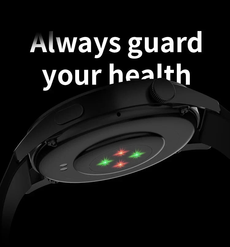 New For Men Women SmartWatch 1.61‘’ Amoled Phone Call Heart Rate GPS Tracker Sport Waterproof Smart Watch for IOS Android