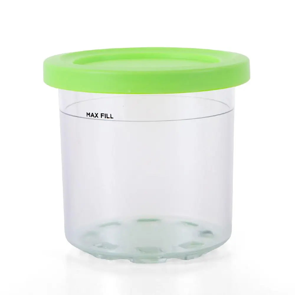 2/4pcs Ice Cream Pints Cup Ice Cream Containers With Lids For Ninja Creami Pints For Nc301 Nc300 Nc299amz Series Ice Cream Maker - AMULET RING STORE