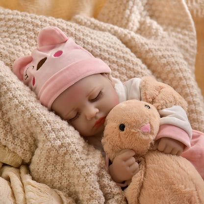 16 Inch 40cm Loulou Full Body Soft Vinyl Girl Reborn Baby Doll Lifelike Bebe Reborn Doll Toys Realistic Baby Doll Toys