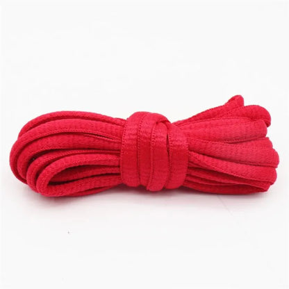 Oval Shoe Laces 24 Color Half Round Athletic Shoelaces for Sport/Running Shoes Shoelace 120cm Shoe Strings 1 Pair - AMULET RING STORE