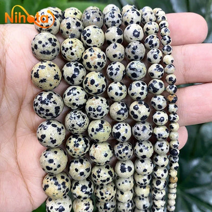 Natural Stone Beads Round Agates Turquoises Amazonite Quartz Lava Tiger Eye Beads