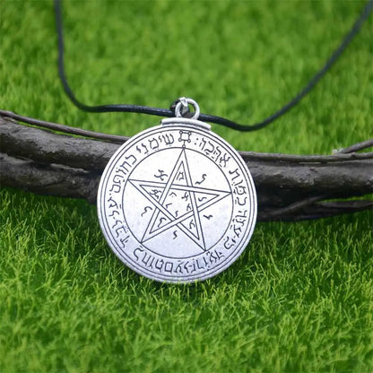 Nostalgia Key Of Solomon 7 Archangel Saint Michael Seal Pendant Necklace