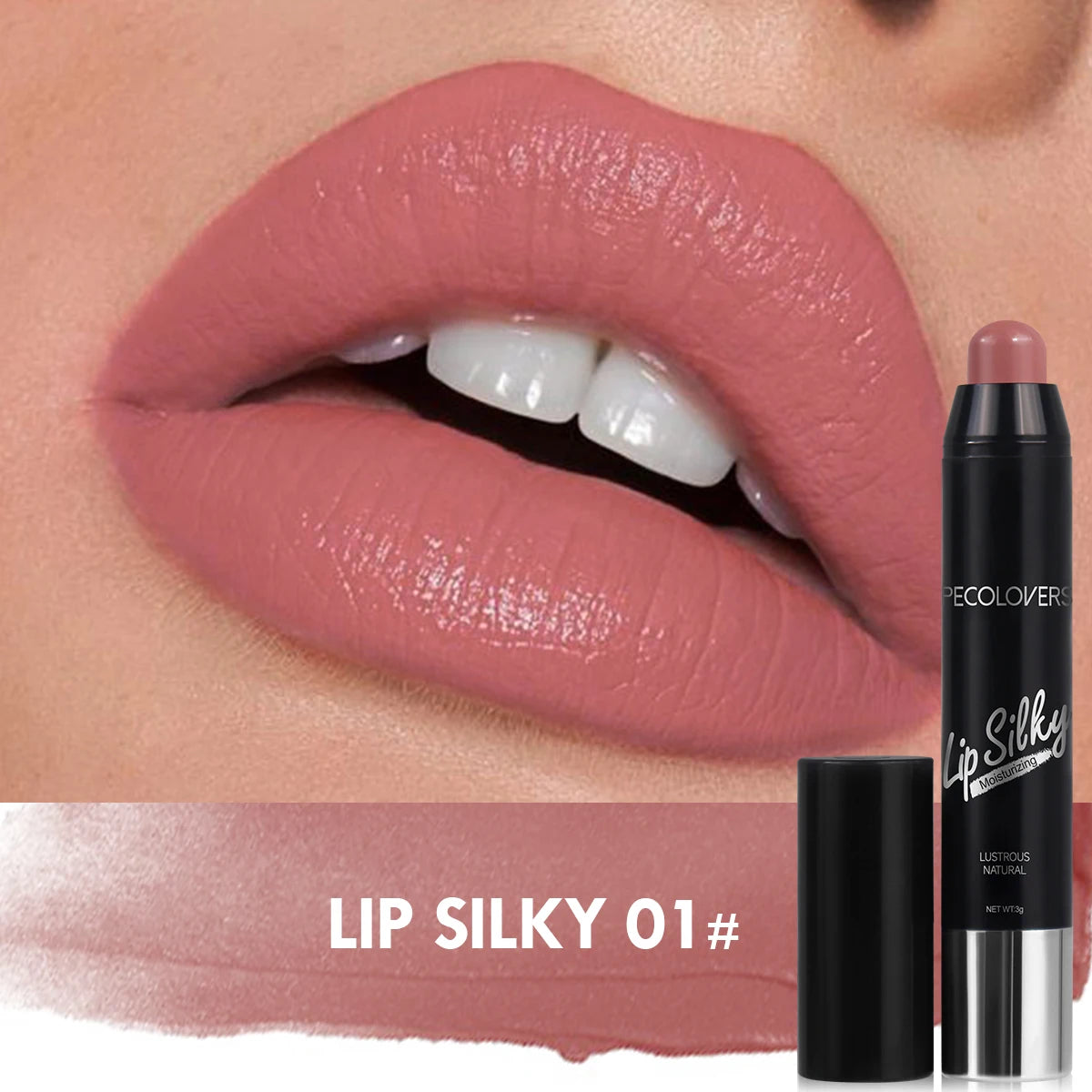 Matte Lipstick Pencil Waterproof Long Lasting Non-Stick Cup Lip Stain Tint Cosmetic Nude Lipstick Pen Makeup Maquillage - AMULET RING STORE