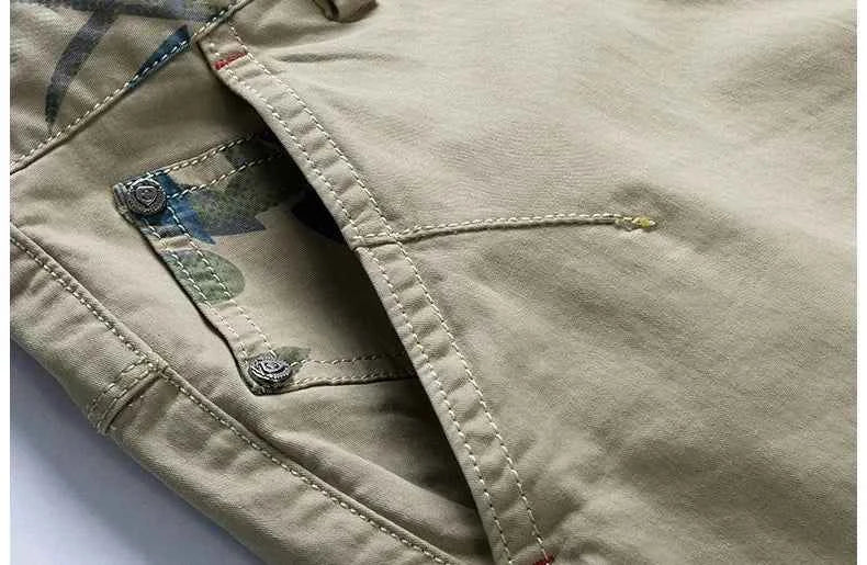 Male Thin Shorts Men Cotton Cargo Shorts Men Fashion Breeche Bermuda Beach Jogger Shorts New Summer Men Tactical Casual Shorts