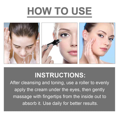 Niacinamide Eye Cream Reduces Dark Circles and Eye Bags Sodium Hyaluronate Moisturizing Essence Reduces Puffiness Eye Care