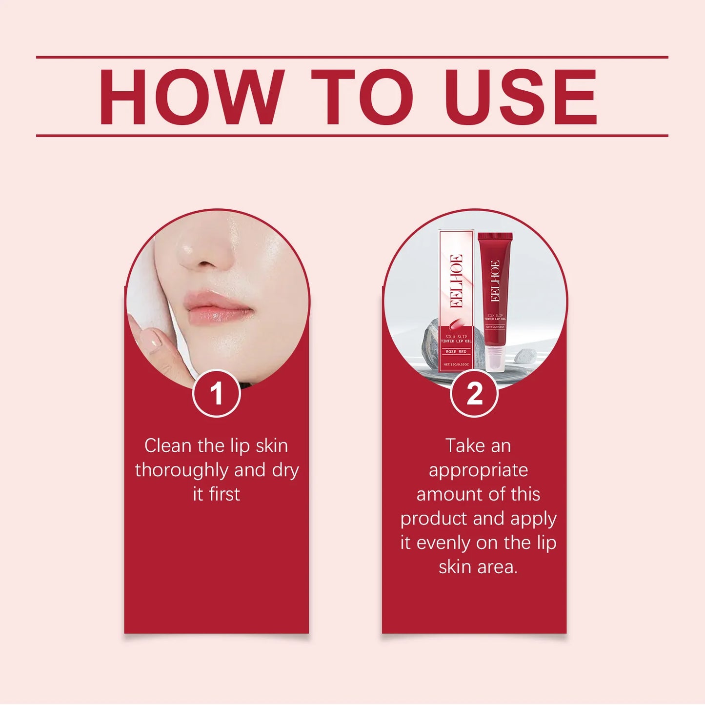 EELHOE Moisturizing Lip Oil Series Waterproof Long-Lasting Non-stick Cup Non-flaking Make up Liquid Lipstick Lips Cosmetics 15g